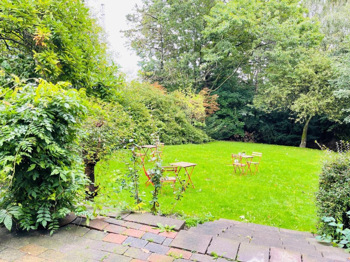 Aday - Aalborg Mansion - Big Apartment With Garden Bagian luar foto